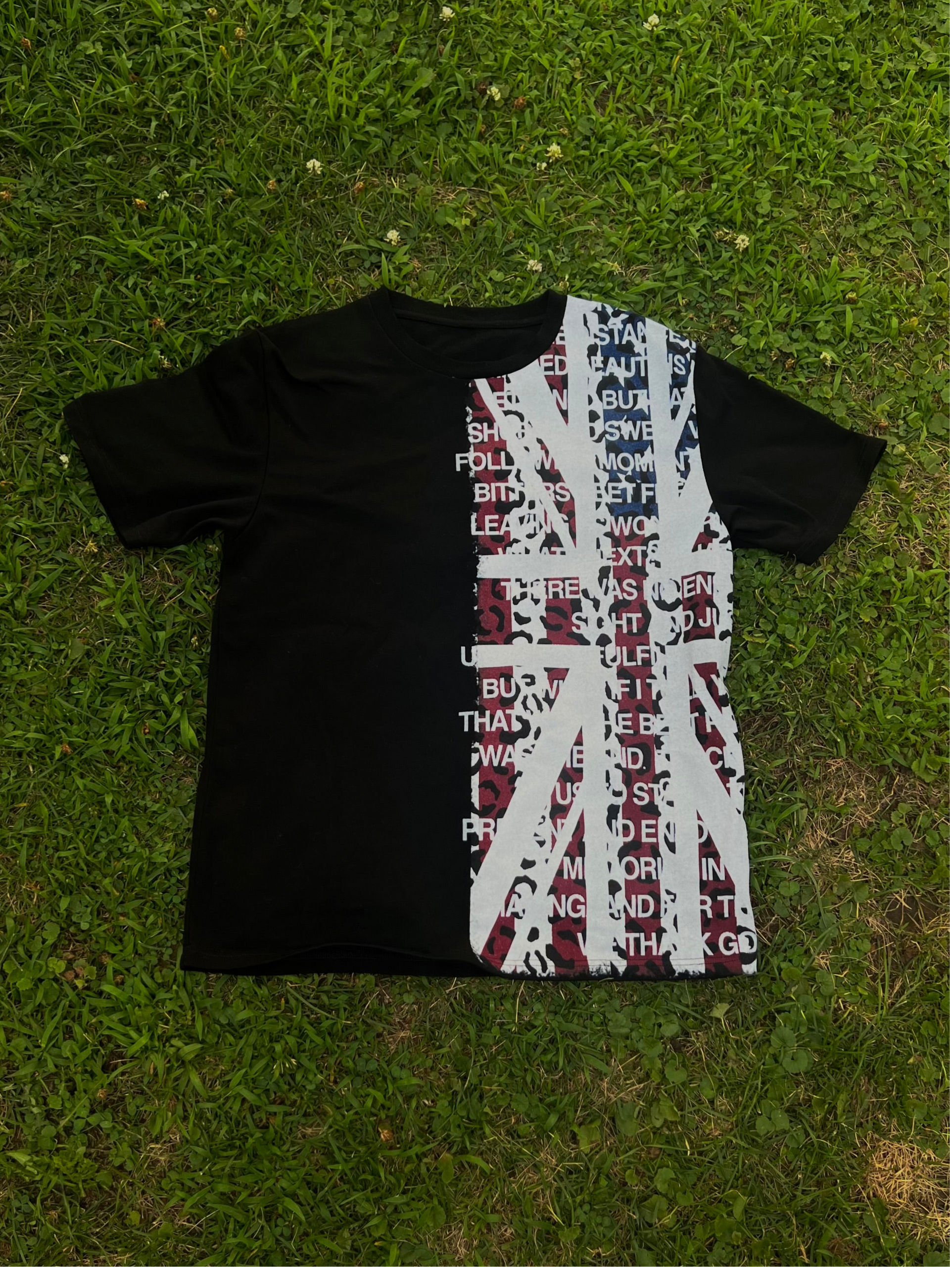 "usa x uk" poem tee