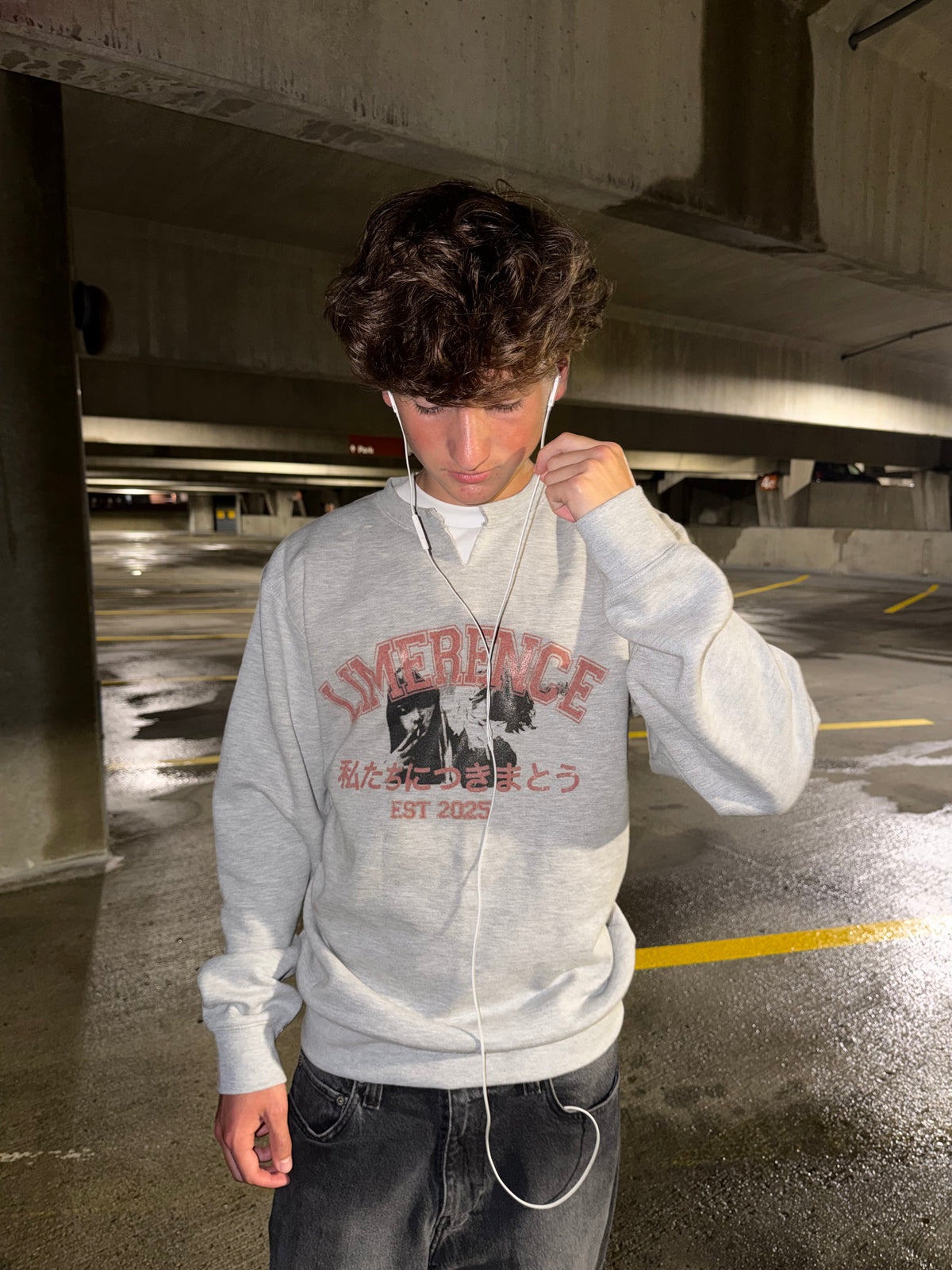 "limerence" sweater